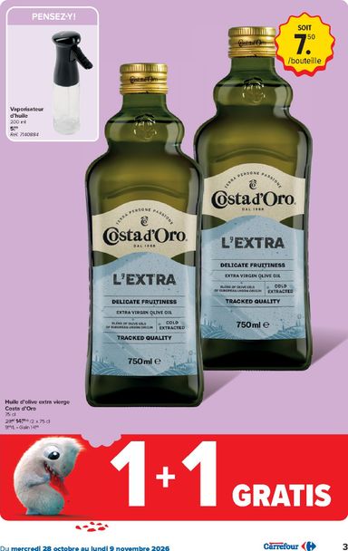 Folder Carrefour - Carrefour Hypermarchés van 28/10 tot 09/11 - side 3