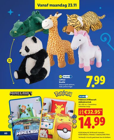 Folder Lidl - Lidl - Speelgoedboek van 09-10 tot 05-12 - side 60