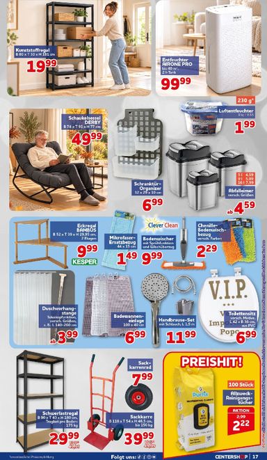 Prospekt Centershop - Centershop gültig ab 19.10. bis 24.10. - seite 17