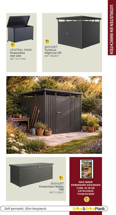 Folder Brico - Brico - Tuin catalogus van 01/03 tot 31/12 - side 269