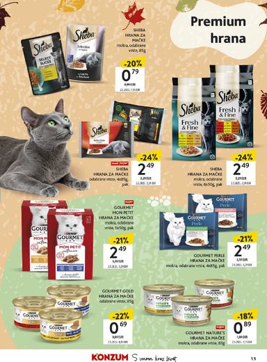 Katalog Konzum - Konzum - Jesenska Čarolija vrijedi od 05.10. do 18.10. - stranica 13