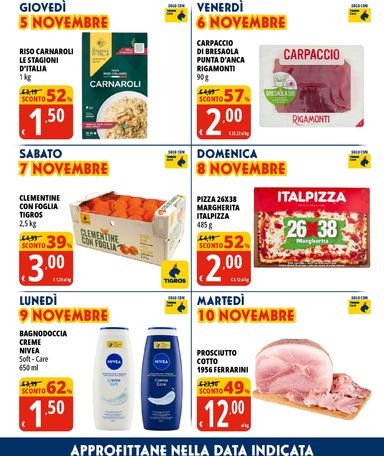 Volantino Tigros - Tigros valido dal 28/10 al 10/11 - pagina 4