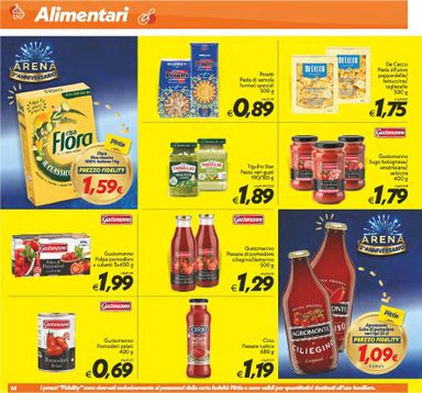 Volantino Super Conveniente - Super Conveniente - Arena di Catania/Arena di Misterbianco valido dal 13/10 al 22/10 - pagina 14