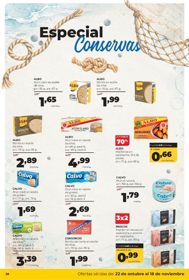 Folleto Alimerka - Alimerka - Asturias del 22/10 al 18/11 - página 28