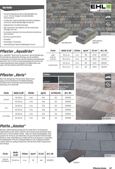 Prospekt toom - Toom - Gartenbaustoffe gültig ab 01.03. bis 31.12. - seite 57