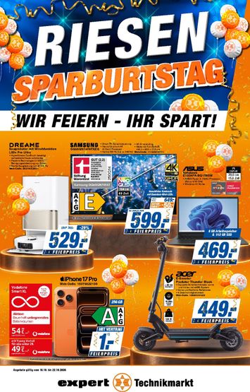 Prospekt expert - expert gültig ab 16.10. bis 22.10. - seite 1