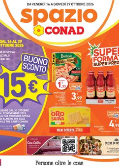 Volantini Spazio Conad da venerdì 16/10