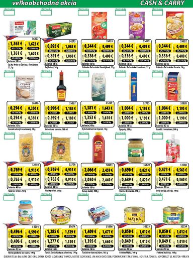 Leták Milk Agro - Milk Agro - Cash & Carry od 21.10. do 03.11. - strana 6
