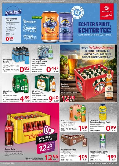 Prospekt Selgros - Selgros - Food gültig ab 22.10. bis 28.10. - seite 21