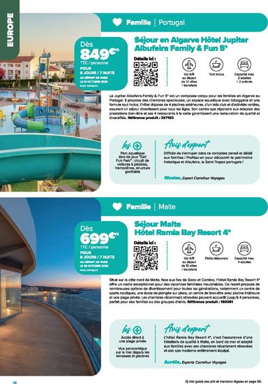Catalogue Carrefour Market - Carrefour Market - Voyages valable dès le 22/01 au 31/12 - page 14