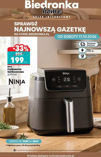 Leták Biedronka Poľsko - Biedronka Poľsko - Home od 17.10. do 30.11. - strana 1