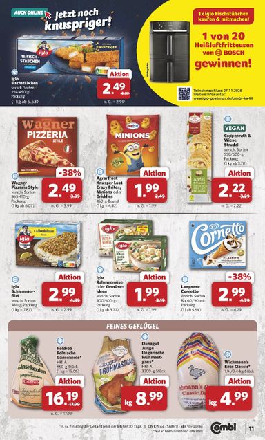 Prospekt Combi - Combi gültig ab 26.10. bis 30.10. - seite 11