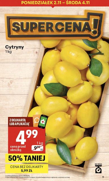Gazetka Delikatesy Centrum - Delikatesy Centrum od 29.10. do 04.11. - strona 11
