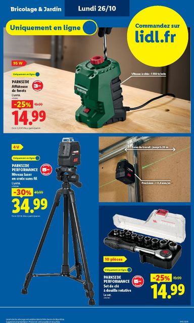 Catalogue Lidl - Lidl - Exclu Web valable dès le 26/10 au 29/10 - page 3