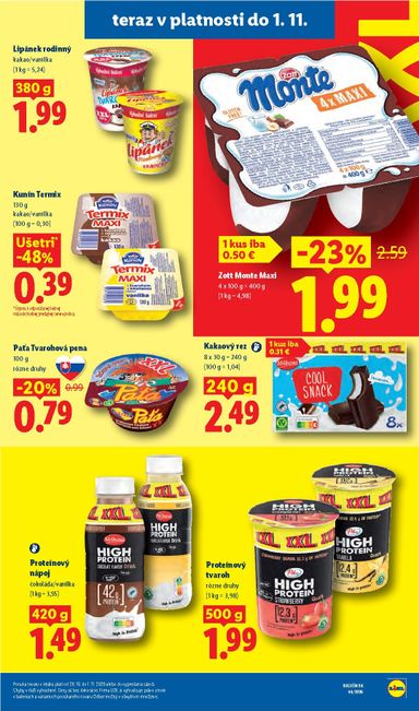 Leták Lidl - Lidl od 26.10. do 01.11. - strana 61
