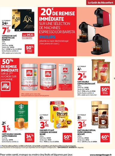 Catalogue Auchan - Auchan - Café, automne hypers valable dès le 06/10 au 18/10 - page 5