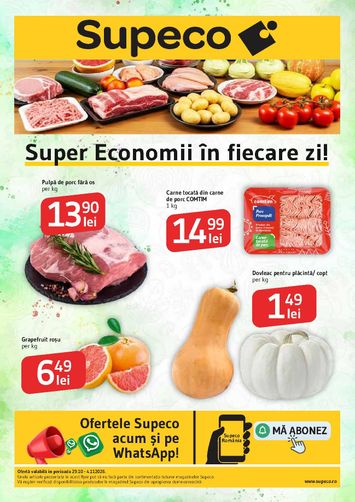 Catalogul Supeco - Supeco - Catalog PF de la 29.10. până la 04.11. - pagina 1