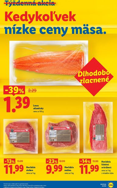 Leták Lidl - Lidl - Dlhodobo zlacnené od 03.07. do 31.12. - strana 3
