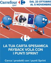 Carrefour - Punti Sprint Payback valido da venerdì 23/10/2026