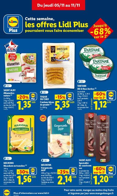 Catalogue Lidl - Lidl valable dès le 05/11 au 11/11 - page 12