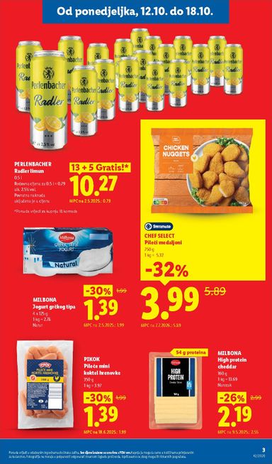 Katalog Lidl - Lidl - Super ponuda vrijedi od 12.10. do 18.10. - stranica 3