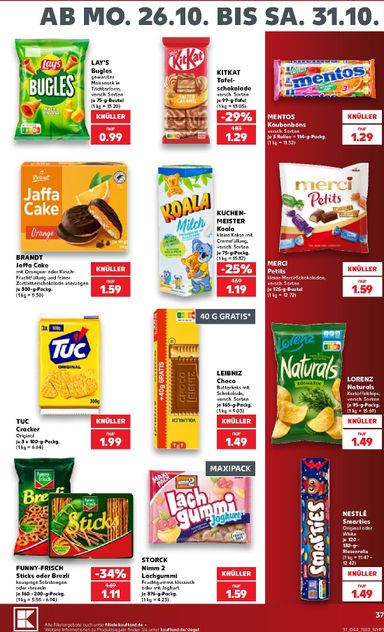 Prospekt Kaufland - Kaufland gültig ab 26.10. bis 31.10. - seite 37