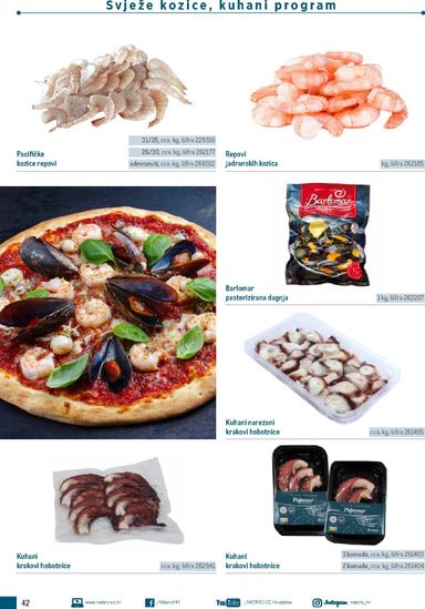 Katalog Metro - Metro - Poslovna rješenja - Pizzeria vrijedi od 06.07. do 31.12. - stranica 42
