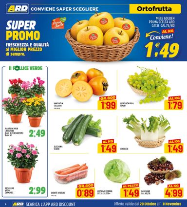 Volantino Ard Discount - Ard Discount valido dal 29/10 al 08/11 - pagina 4