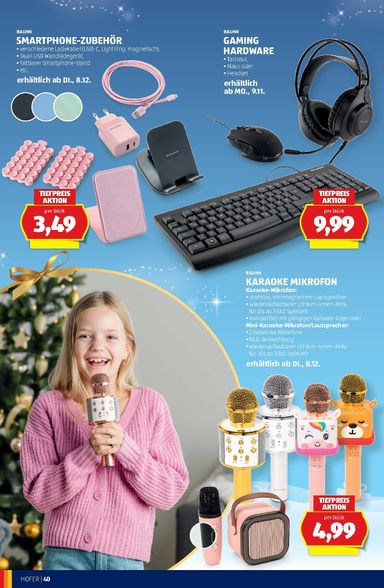 Leták Hofer Rakúsko - Hofer Rakúsko - Unser Weihnachtskatalog od 30.10. do 31.12. - strana 40
