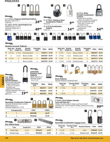 Flyer Princess Auto - Princess Auto - Farm valid since 04-21 until 12-31 - page 62