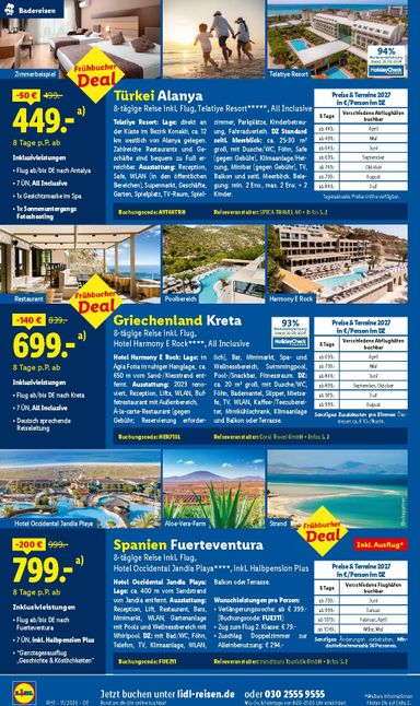Prospekt Lidl - Lidl - Reise-Highlights gültig ab 28.10. bis 30.11. - seite 14