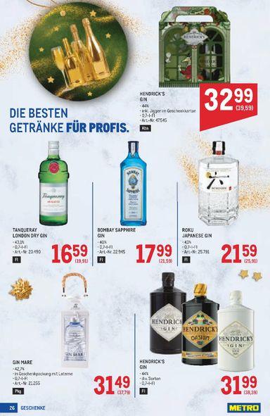 METRO-Flugblatt - Metro - Weihnachtsdeko gültig ab 15.10. bis 24.12. - seite 26