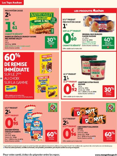 Catalogue Auchan - Auchan valable dès le 13/10 au 25/10 - page 30