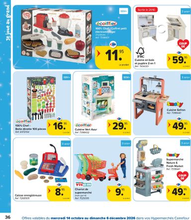 Folder Carrefour - Carrefour - Catalogue Jouets van 14/10 tot 06/12 - side 36