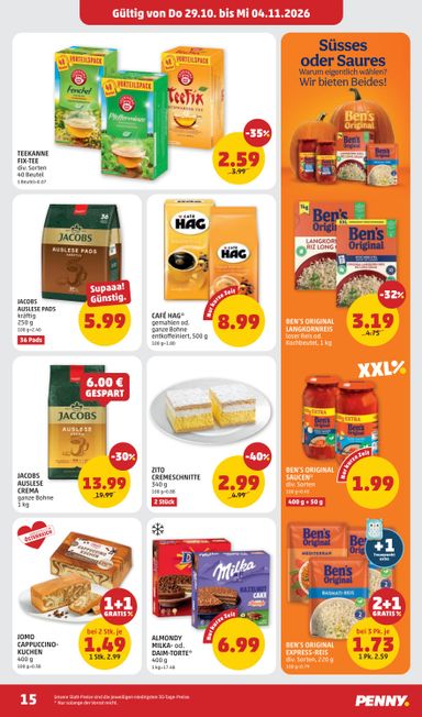 PENNY-Flugblatt - PENNY gültig ab 29.10. bis 04.11. - seite 15