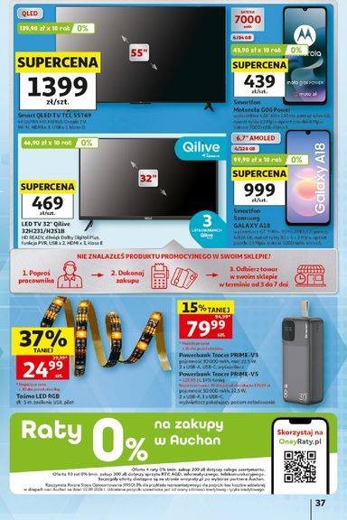 Leták Auchan Poľsko - Hipermarket Auchan Poľsko od 29.10. do 04.11. - strana 37