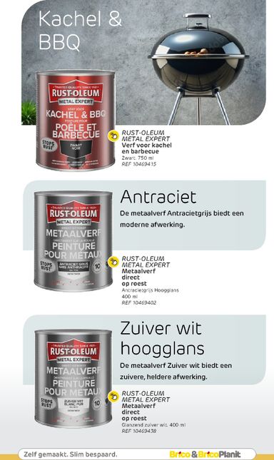 Folder Brico - Brico - Verf Magazine van 19/05 tot 31/12 - side 104