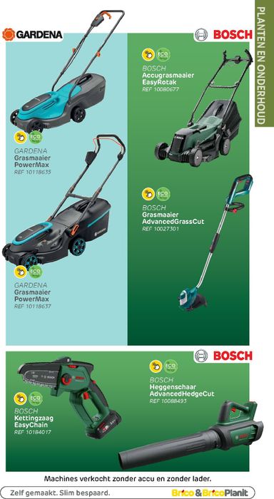 Folder Brico - Brico - Tuin catalogus van 01/03 tot 31/12 - side 141