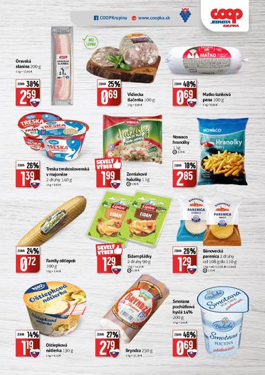 Leták COOP Jednota - COOP Jednota - Krupina od 14.10. do 04.11. - strana 3