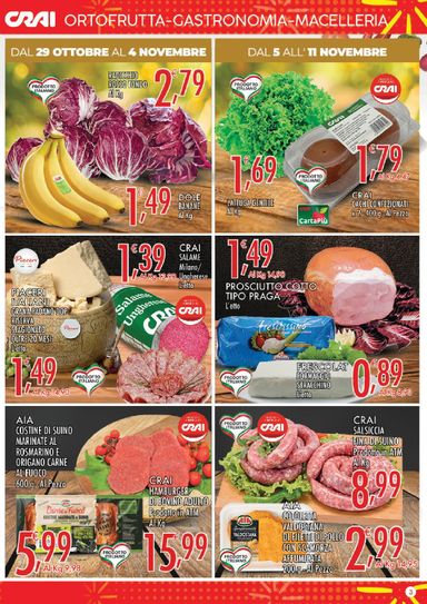 Volantino Crai - Crai valido dal 29/10 al 11/11 - pagina 3