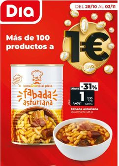 Dia folleto válido a partir del miércoles 28/10