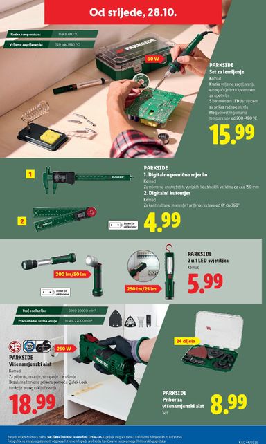 Katalog Lidl - Lidl vrijedi od 26.10. do 31.10. - stranica 57