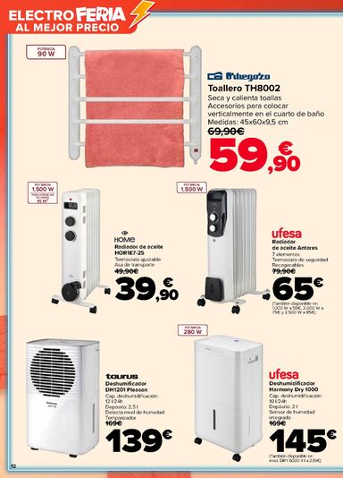 Folleto Carrefour - Carrefour - Electro Feria del 27/10 al 10/11 - página 12
