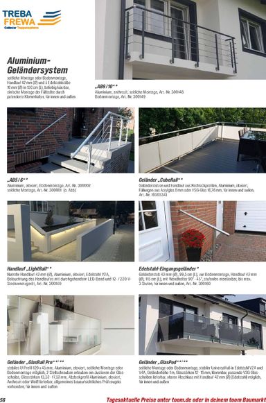 Prospekt toom - Toom - Baustoffe & Bauelemente gültig ab 01.03. bis 31.12. - seite 56