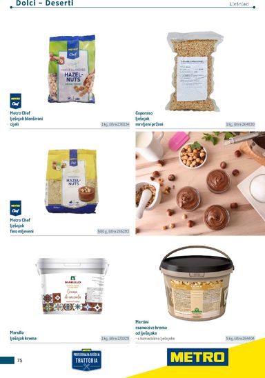 Katalog Metro - Metro - Poslovna rješenja - Trattoria vrijedi od 04.03. do 31.12. - stranica 75