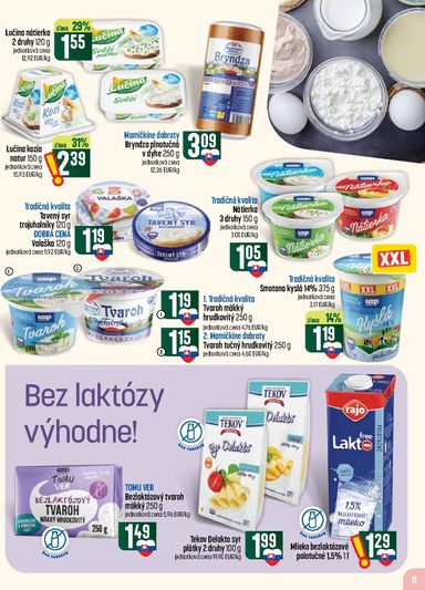 Leták COOP Jednota - COOP Jednota - Tempo od 29.10. do 04.11. - strana 11