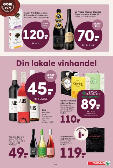Brochurer SPAR - Spar gyldig fra 30.10. til 05.11. - side 18