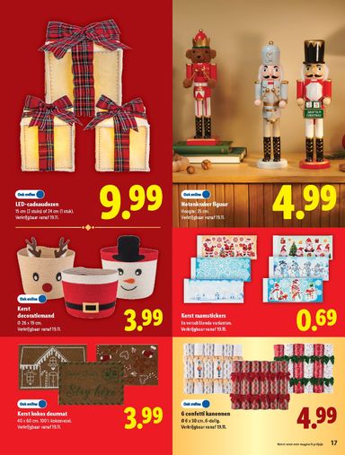 Folder Lidl - Lidl - Deluxe van 28-10 tot 01-01 - side 17