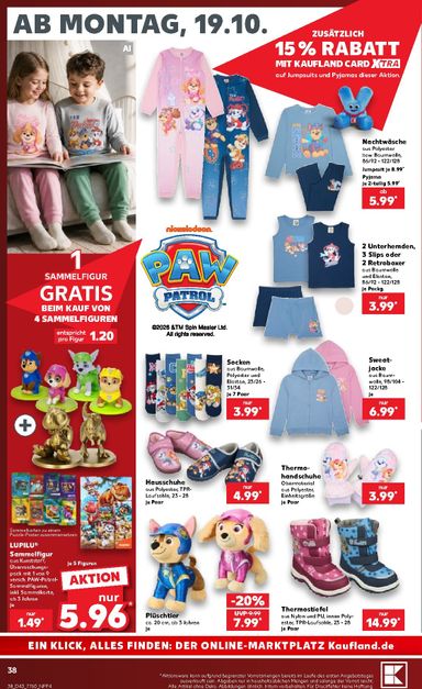 Prospekt Kaufland - Kaufland gültig ab 19.10. bis 24.10. - seite 38