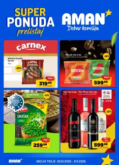 Aman katalog iz ponedeljka 26.10